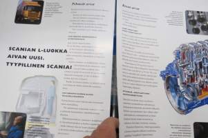 Scania L-luokka -myyntiesite / sales brochure