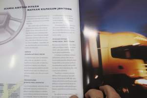 Scania L-luokka kaukokuljetuksiin -myyntiesite / sales brochure