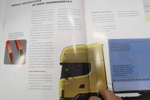 Scania L-luokka kaukokuljetuksiin -myyntiesite / sales brochure