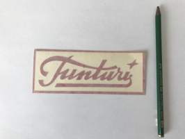 Tunturi (punainen) -tarra