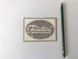 Tunturi (punainen) -tarra