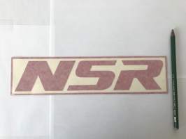 NSR (punainen) -tarra