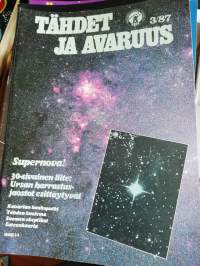 Tähdet ja avaruus 3/1987 supernova!, Kanarian kaukoputki, tähden kuolema