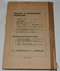 Uusi käsitöiden oppikirja Varsinaisten kansakoululuokkien tehtävät