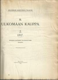 Ulkomaan kauppa 2  1917    56 sivua