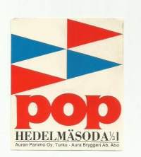 POP Hedelmäsoda   -   juomaetiketti
