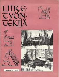 Liiketyöntekijä  1955  1,2,3,6-7,8-9 ja 11  yht 5 lehteä