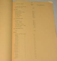 Helkama Oy Polkupyörän osien ja tarvikkeiden hinnasto II 1962