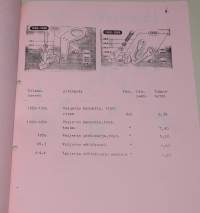 Helkama Kulkuri urheilupyörien varaosat 10.11.1975