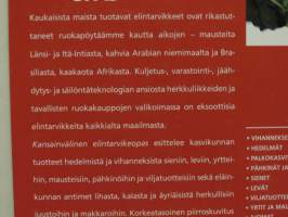 Kansainvälinen elintarvikeopas. Yli 1000 elintarvikkeen osto- ja valmistusohjetta.