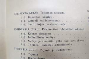 Tajunta - Tutkielma, lisää sielutieteen tutkimukseen