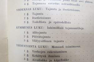 Tajunta - Tutkielma, lisää sielutieteen tutkimukseen