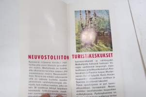 Neuvostoliiton turistikeskukset -matkailuesite / travel brochure