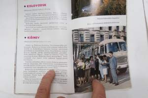 Neuvostoliiton turistikeskukset -matkailuesite / travel brochure