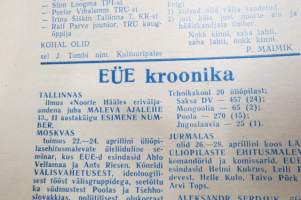Tartu Riiklik Ülikool, 8.5.1968 -yliopiston tiedotuslehti