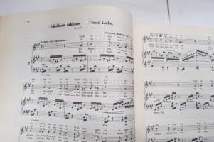 100 kuuluisaa yksinlaulua keskiäänelle pianon säestyksellä I vihko Beethoven, Brahms