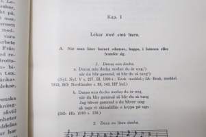 Finlands Svenska Folkdiktning VIII lekar och spel