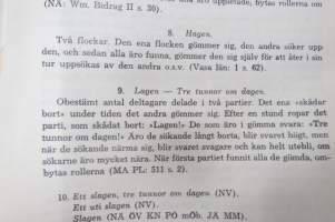 Finlands Svenska Folkdiktning VIII lekar och spel
