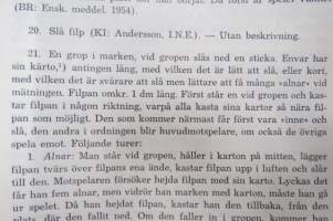 Finlands Svenska Folkdiktning VIII lekar och spel
