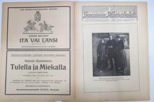 Suomen Kuvalehti 1917 nr 19, kansikuva Pia Ravenna