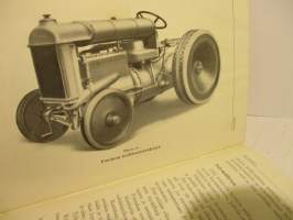 Fordson - käsikirja traktorin hoitajille 1931 - Oy Ford Ab