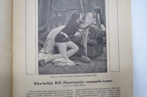 Suomen Kuvalehti 1917 nr 33, kansikuva kuutamosilhuetti
