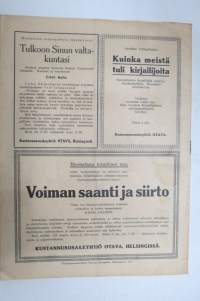 Suomen Kuvalehti 1917 nr 11, kansikuva Juho Rissanen: Sokea vaimo