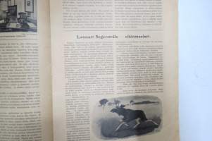 Suomen Kuvalehti 1917 nr 15, kansikuva Suomen senaatin talousosaston istunnosta