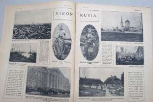Suomen Kuvalehti 1919 nr 4, kansikuva Pikku-Maija tuiskusäässä, Naisemme vapauttamme vartioimassa, Suomen poikain Viroon (vapaussota) lähtö, Jääkäri Albert Penttilä