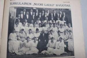 Suomen Kuvalehti 1919 nr 4, kansikuva Pikku-Maija tuiskusäässä, Naisemme vapauttamme vartioimassa, Suomen poikain Viroon (vapaussota) lähtö, Jääkäri Albert Penttilä