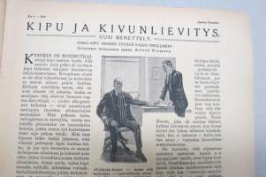 Suomen Kuvalehti 1919 nr 5, kansikuva Helsingin uusi asemarakennus, Kipu ja kivunlievitys, Suinulan veriaamun vuosipäivänä -Mukana olleen valaehtoinen kertomus, ym.