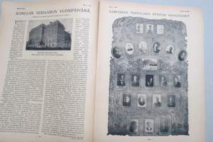 Suomen Kuvalehti 1919 nr 5, kansikuva Helsingin uusi asemarakennus, Kipu ja kivunlievitys, Suinulan veriaamun vuosipäivänä -Mukana olleen valaehtoinen kertomus, ym.