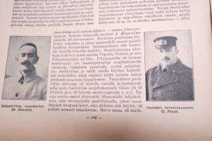 Suomen Kuvalehti 1919 nr 7, kansikuva Suomen lippu Narvan raatihuoneella, Suomen vanhin kirjanpainaja ja kirjainkustantaja G.V. Vilén, Valkoinen nousu Karjalassa, ym