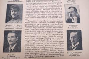 Suomen Kuvalehti 1919 nr 7, kansikuva Suomen lippu Narvan raatihuoneella, Suomen vanhin kirjanpainaja ja kirjainkustantaja G.V. Vilén, Valkoinen nousu Karjalassa, ym