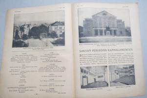 Suomen Kuvalehti 1919 nr 7, kansikuva Suomen lippu Narvan raatihuoneella, Suomen vanhin kirjanpainaja ja kirjainkustantaja G.V. Vilén, Valkoinen nousu Karjalassa, ym