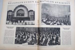 Suomen Kuvalehti 1919 nr 11, kansikuva Sophy Mannerheim, Koulumiehestä liike-elämän merkkimieheksi, Helsingin uuden asematalon avajaiset, Tulevaisuuden liikenne, ym.