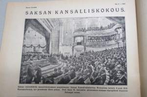 Suomen Kuvalehti 1919 nr 11, kansikuva Sophy Mannerheim, Koulumiehestä liike-elämän merkkimieheksi, Helsingin uuden asematalon avajaiset, Tulevaisuuden liikenne, ym.