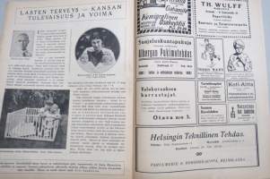 Suomen Kuvalehti 1919 nr 11, kansikuva Sophy Mannerheim, Koulumiehestä liike-elämän merkkimieheksi, Helsingin uuden asematalon avajaiset, Tulevaisuuden liikenne, ym.