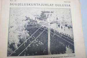 Suomen Kuvalehti 1919 nr 12, kansikuva Päävahdin vartioston juhlallinen vaihdos Helsingissä. Varsinas-Suomen suojeluskunnat, Viron sotalaivasto, ym.
