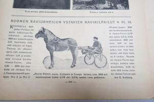 Suomen Kuvalehti 1919 nr 12, kansikuva Päävahdin vartioston juhlallinen vaihdos Helsingissä. Varsinas-Suomen suojeluskunnat, Viron sotalaivasto, ym.
