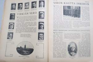 Suomen Kuvalehti 1919 nr 13, kansikuva Ruotsalainen tanssija Ronny Johansson, Arkkipiispa Nathan Söderblom, Vapaussodan kolme mainehikasta lapuanpäivää, ym.
