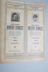 Suomen Kuvalehti 1919 nr 13, kansikuva Ruotsalainen tanssija Ronny Johansson, Arkkipiispa Nathan Söderblom, Vapaussodan kolme mainehikasta lapuanpäivää, ym.