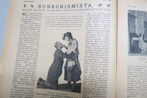 Suomen Kuvalehti 1919 nr 18, kansikuva Helmi Lindelof, Albert Gebhard 50-vuotias, Bunburismista, Lahden suojeluskunta, Uuden hallituksen jäsenet, ym.
