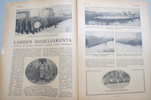 Suomen Kuvalehti 1919 nr 18, kansikuva Helmi Lindelof, Albert Gebhard 50-vuotias, Bunburismista, Lahden suojeluskunta, Uuden hallituksen jäsenet, ym.