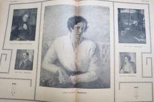 Suomen Kuvalehti 1919 nr 18, kansikuva Helmi Lindelof, Albert Gebhard 50-vuotias, Bunburismista, Lahden suojeluskunta, Uuden hallituksen jäsenet, ym.