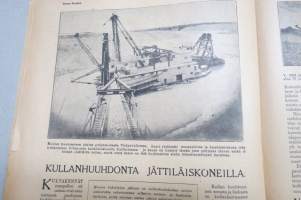Suomen Kuvalehti 1919 nr 18, kansikuva Helmi Lindelof, Albert Gebhard 50-vuotias, Bunburismista, Lahden suojeluskunta, Uuden hallituksen jäsenet, ym.