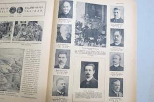 Suomen Kuvalehti 1919 nr 18, kansikuva Helmi Lindelof, Albert Gebhard 50-vuotias, Bunburismista, Lahden suojeluskunta, Uuden hallituksen jäsenet, ym.