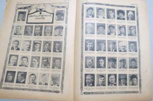 Suomen Kuvalehti 1919 nr 23, kansikuva Nalle sotamiehenä, Keisariverta -kuvaus nykyhetken Pietarista, Vapaussodan uhreiksi joutuneita saman perheen jäseniä, ym.