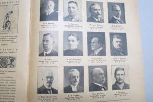 Suomen Kuvalehti 1919 nr 23, kansikuva Nalle sotamiehenä, Keisariverta -kuvaus nykyhetken Pietarista, Vapaussodan uhreiksi joutuneita saman perheen jäseniä, ym.