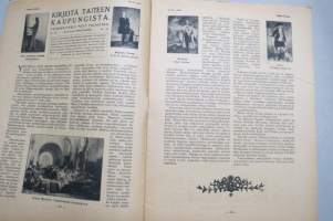 Suomen Kuvalehti 1919 nr 28, kansikuva Virkistävä vesiottelu, H.G Paloheimo, Kirjeitä taiteen kaupungista, Pohjoismaiset musiikkijuhlat, Scapa-lahden tarina, ym.
